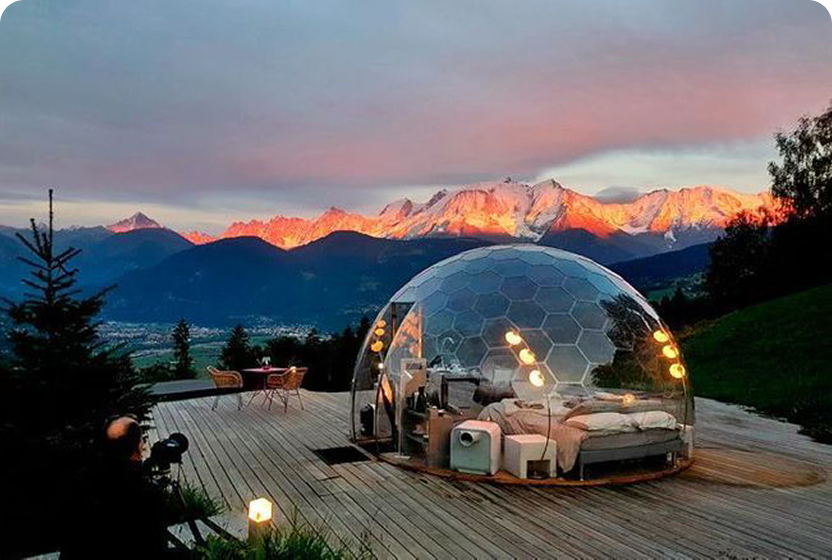 Bulle transparente
